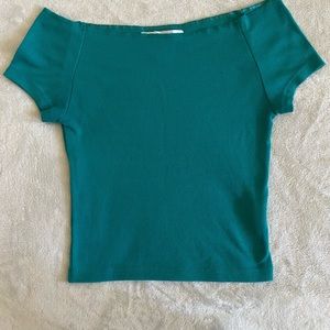Cute off shoulder top